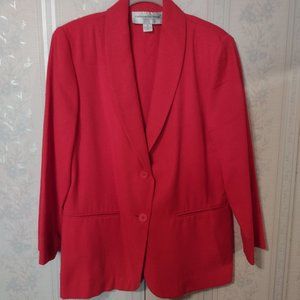 *Fundamental Things Petites Red Blazer